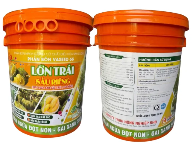 Phân bón VASEED 66 – Lớn Trái Sầu Riêng