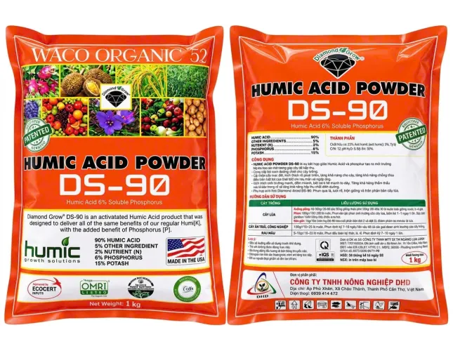 WACO ORGANIC 52 – HUMIC ACID POWDER DS-90