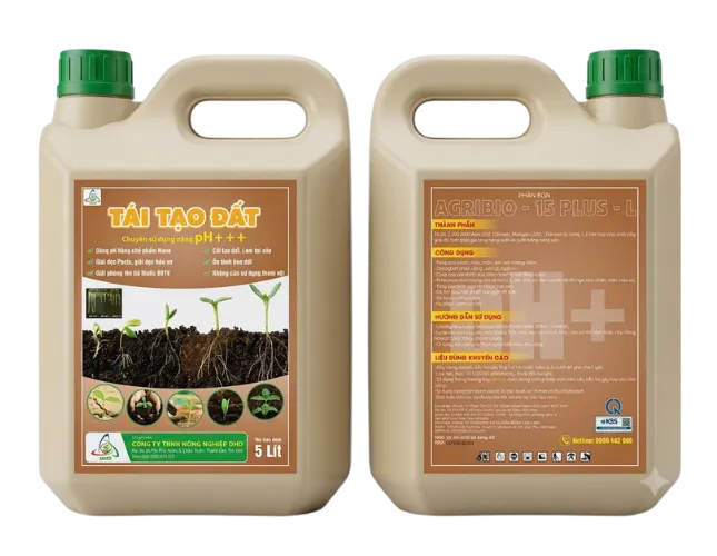AGRIBIO-15 PLUS-L TÁI TẠO ĐẤT
