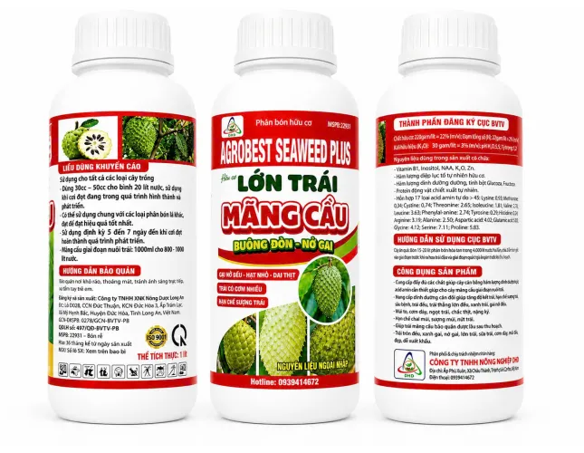 AGROBEST SEAWEED PLUS – LỚN TRÁI MÃNG CẦU