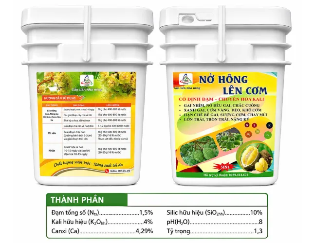 Nở hông lên cơm - Cố định đạm, chuyển hóa Kali