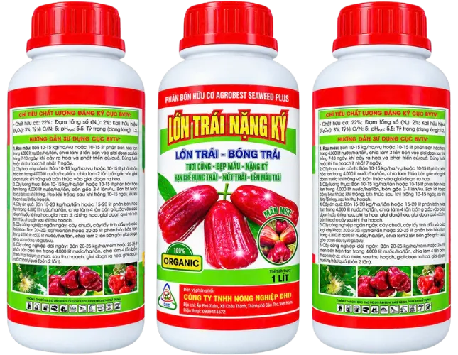 AGROBEST SEAWEED PLUS – LỚN TRÁI NẶNG KÝ