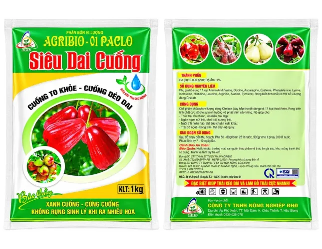 AGRIBIO-01 PACLO – SIÊU DAI CUỐNG