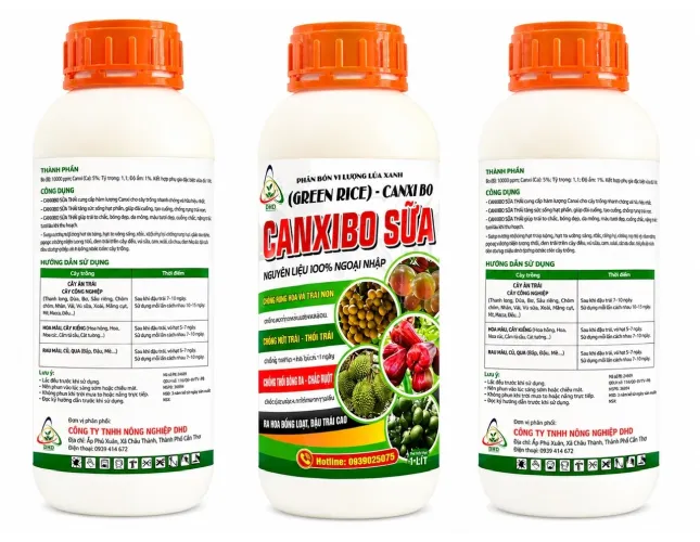 CANXIBO SỮA – HỖ TRỢ GIỮ HOA – GIỮ TRÁI | HẠN CHẾ NỨT, THỐI TRÁI | GIÚP TRÁI CỨNG, ĐẸP