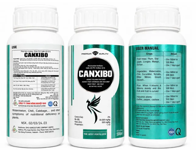 CANXIBO – PHÂN BÓN VI LƯỢNG