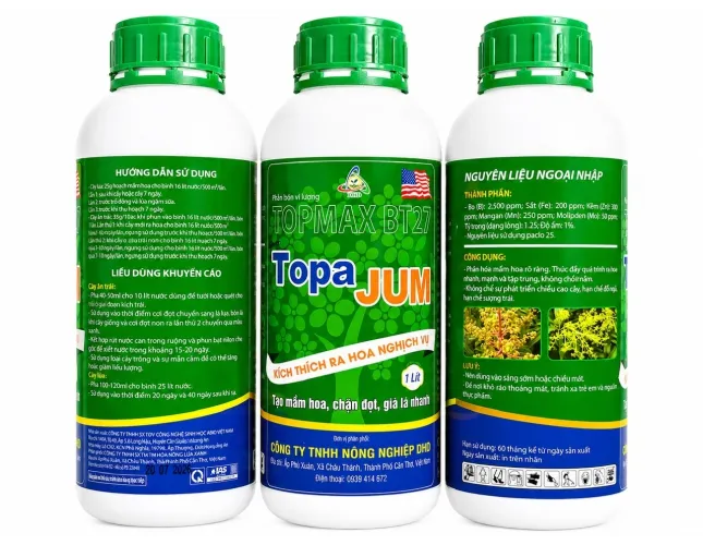 TOPA JUM – TOPMAX BT27 - Kích thích ra  hoa nghịch vụ