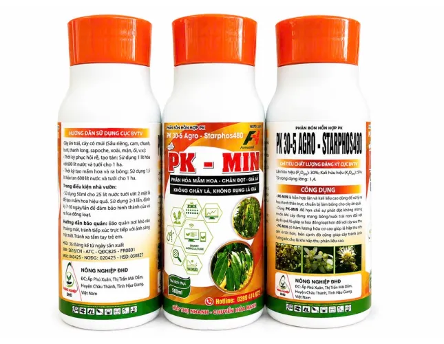 PK MIN - Phân hóa mầm hoa, chặn đọt, già lá