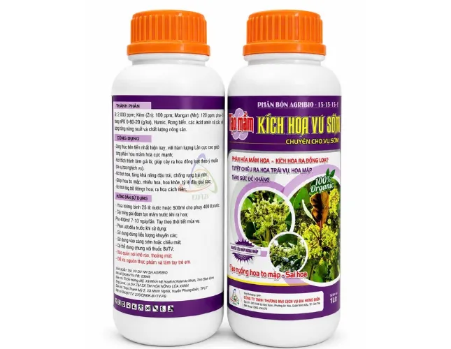 AGRIBIO 15-15-15-1 – KÍCH HOA VỤ SỚM